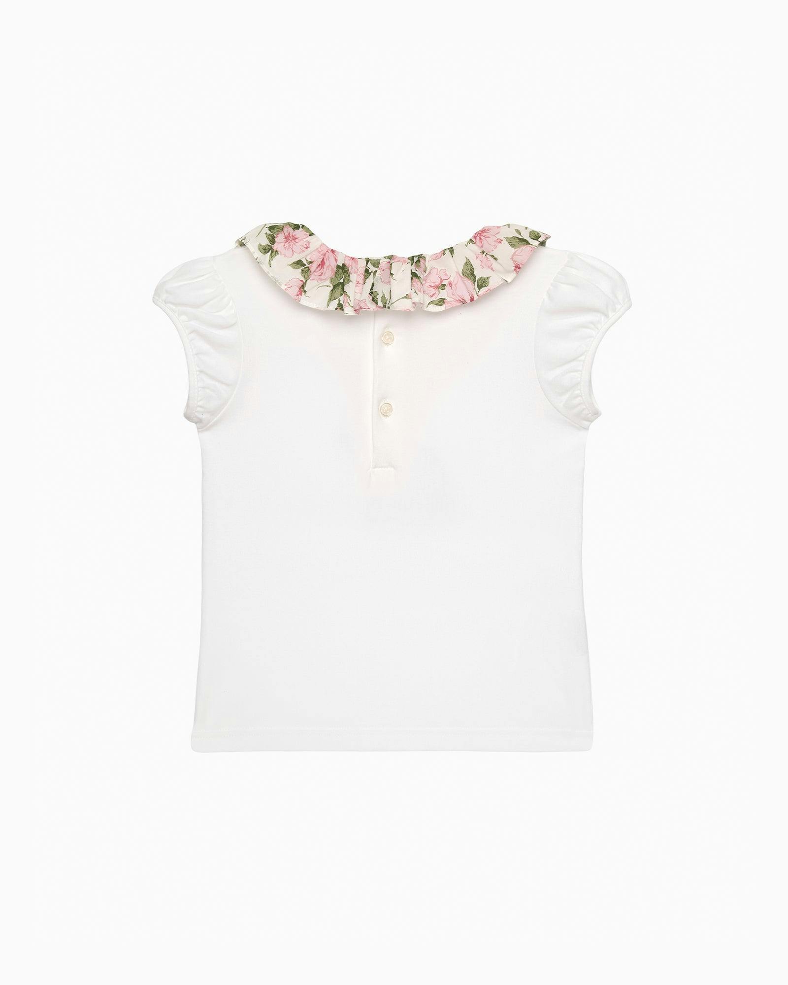 Carline Rose Willow Jersey Top in Pink