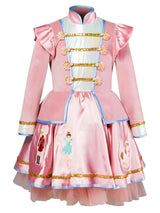 Pink Nutcracker Holiday Dress & Headband for Girls