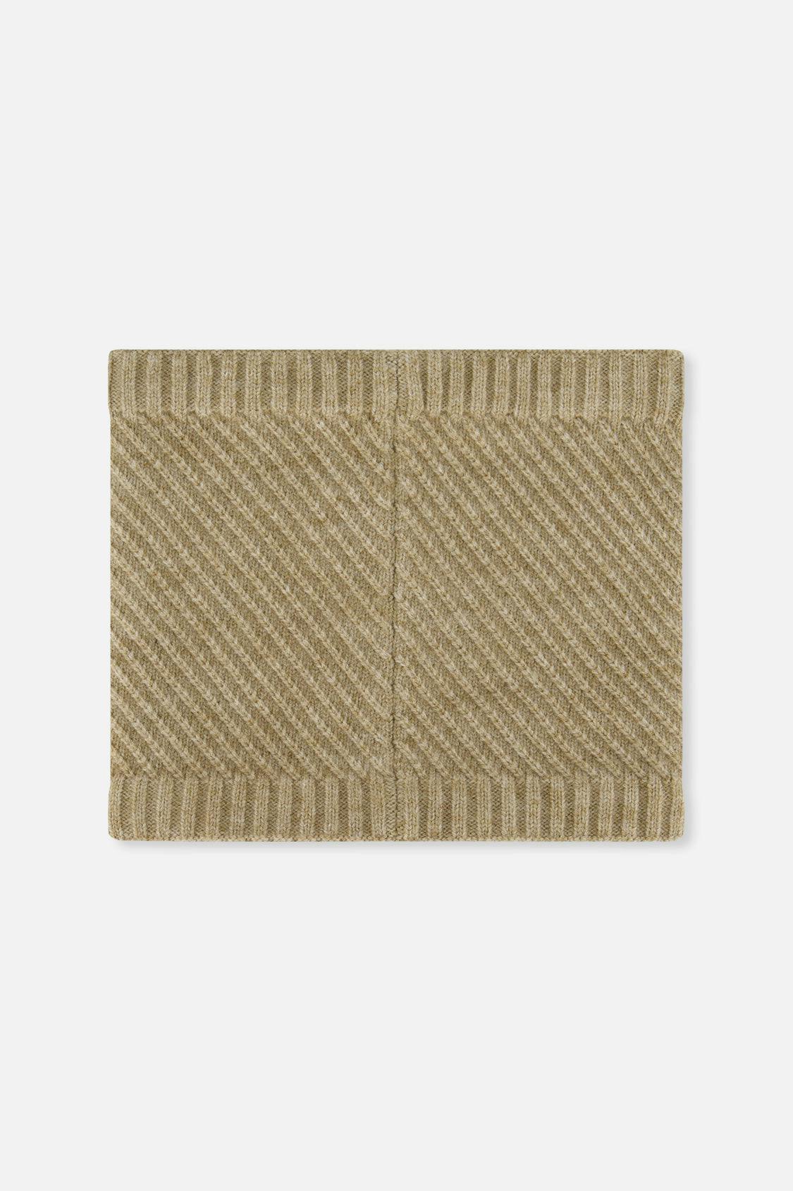 Winter Knit Neckwarmer Taupe