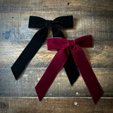 Mademoiselle Velvet Bow