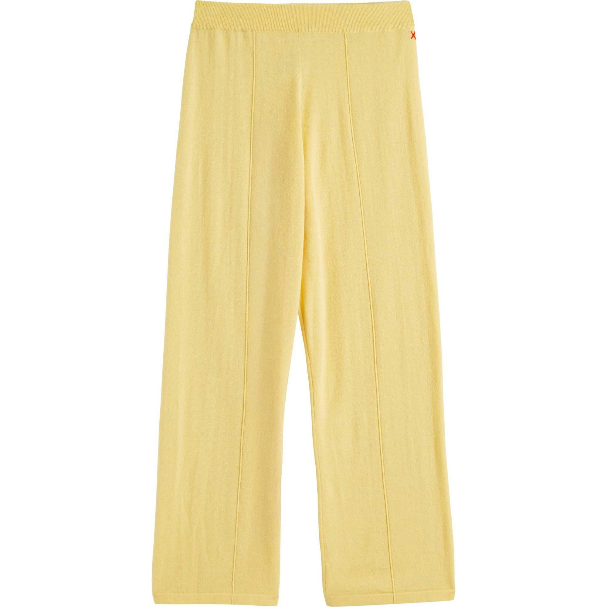 Wool & Cashmere Wide Leg Track PantSoft