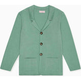 Sage Hector Cotton Boy Cardigan