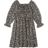 Organic Long Sleeve Ruffle Dress
