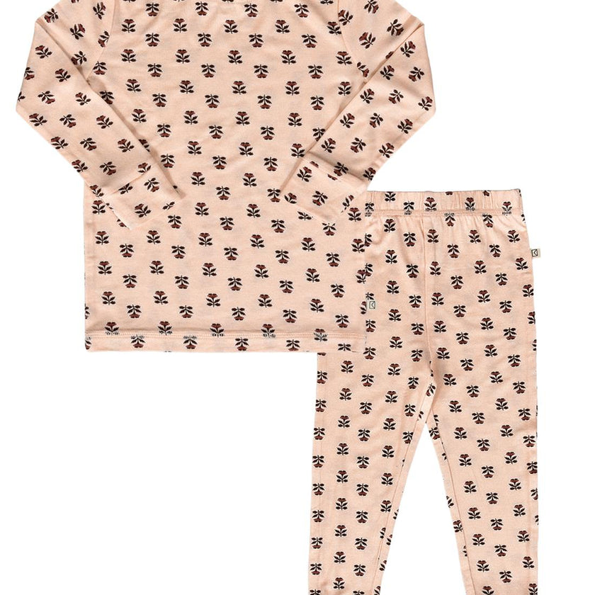 Modal Pajama Set in Wild Rose