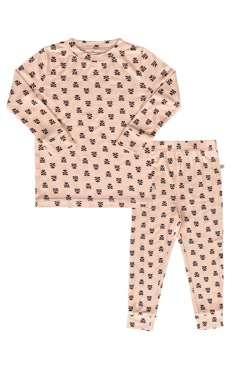 Modal Pajama Set in Wild Rose