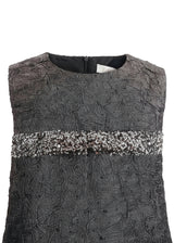 Dark Gray Speckled Dress