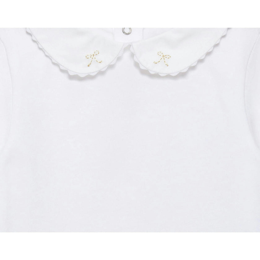 Baby Long-Sleeved Amelia Bow Bodysuit