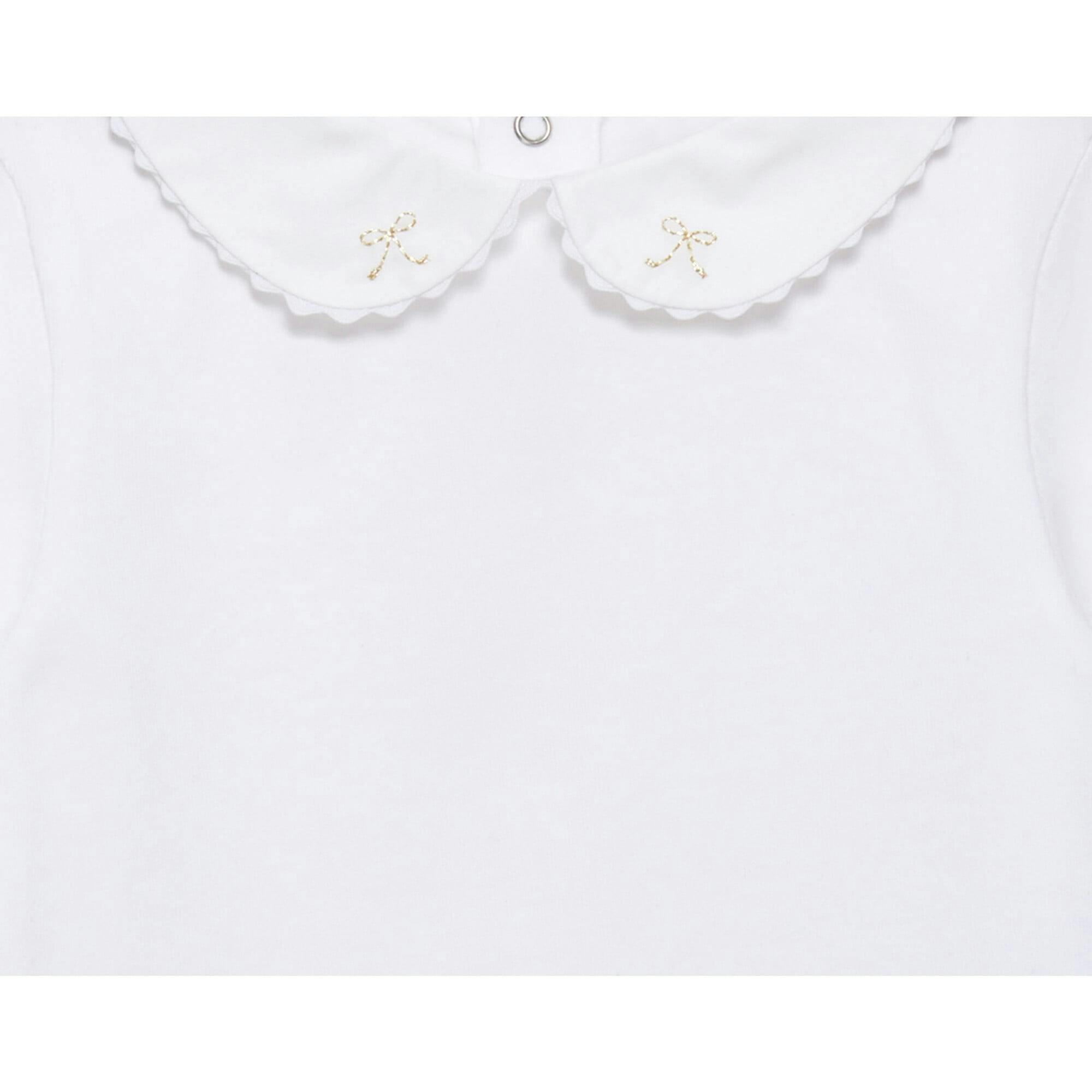 Baby Long-Sleeved Amelia Bow Bodysuit