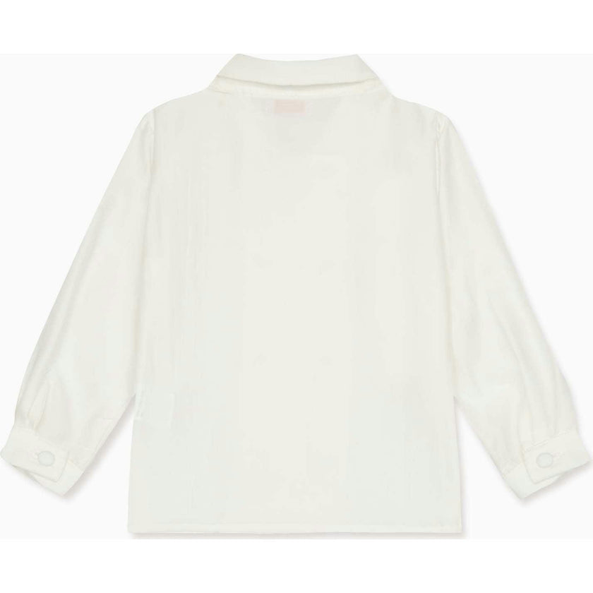 Ivory Sanpa Ceremony Long Sleeve Boy Shirt