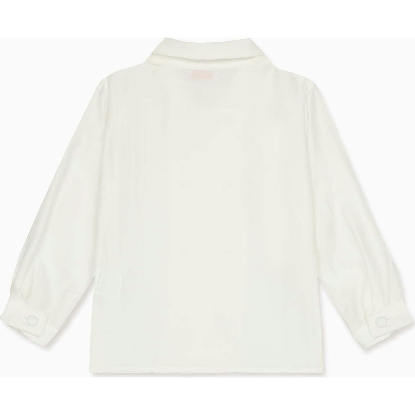 Ivory Sanpa Ceremony Long Sleeve Boy Shirt