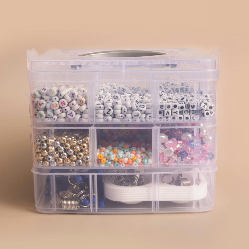 DIY Jewelry Letter Bead Party Kit