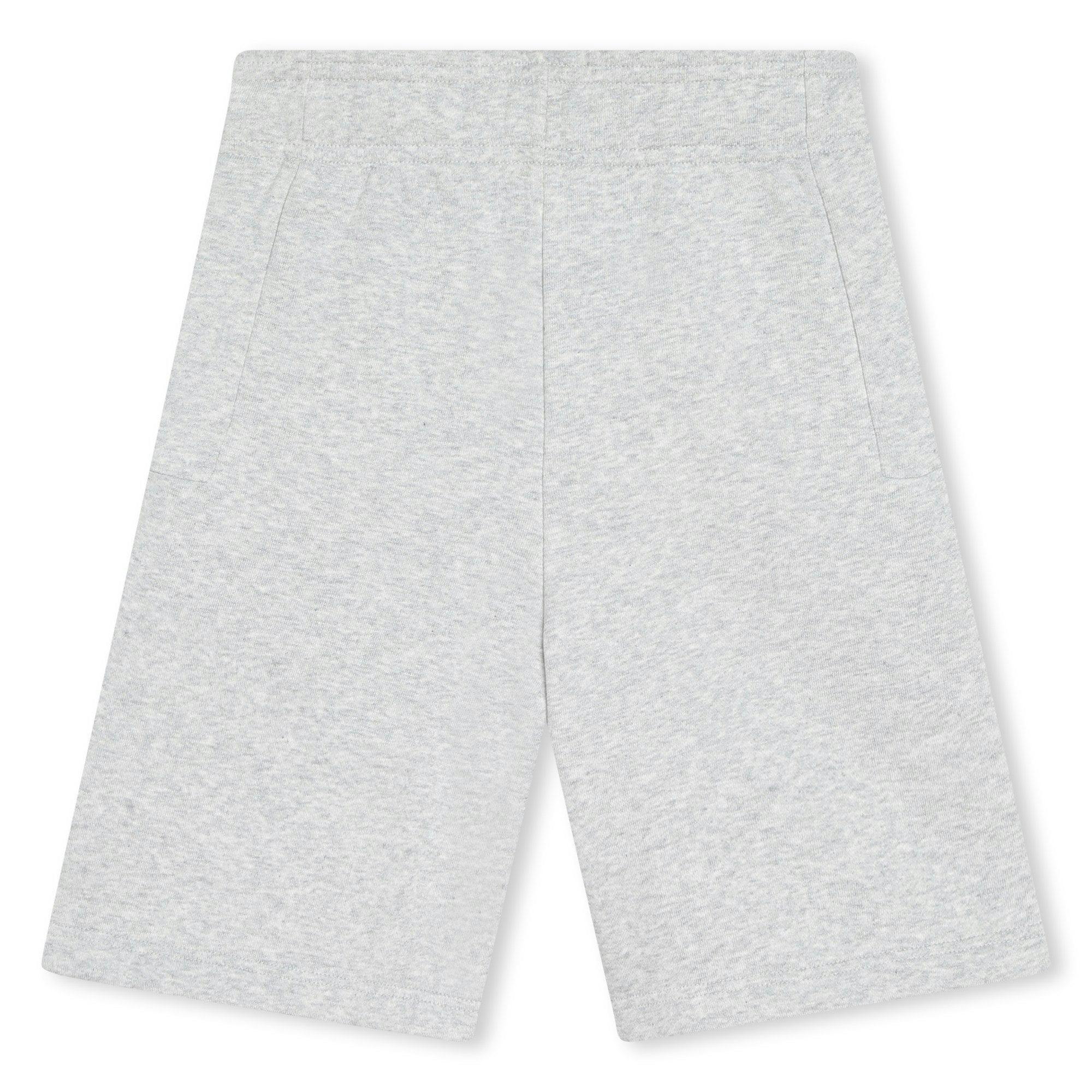 Gray Side Logo Shorts