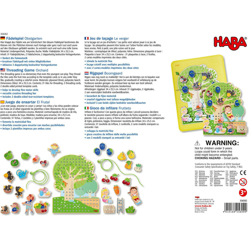 Orchard Threading Game (31 Pieces)