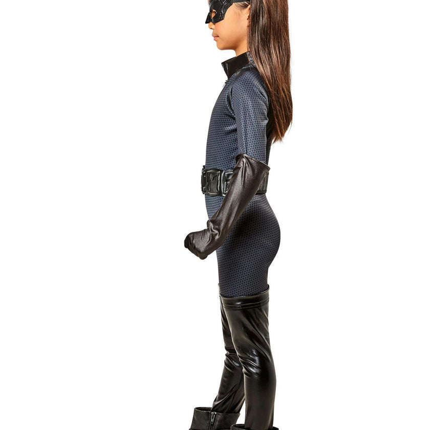 Girls Deluxe Catwoman Costume