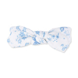 Blue Bows and Flowers - Knot Headband