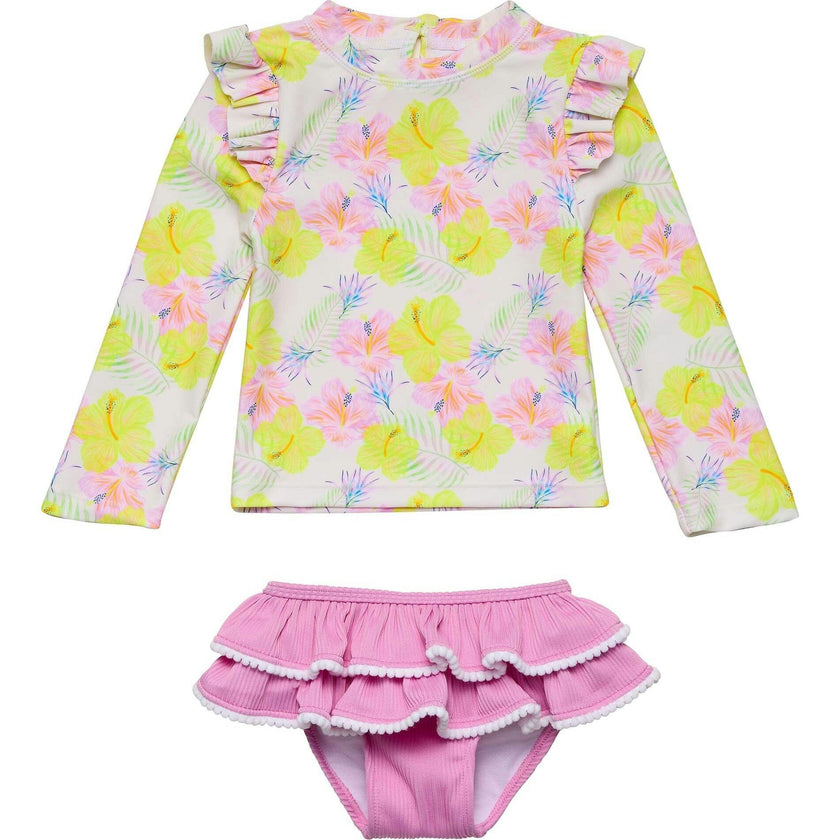 Aloha Vacay Recycled Ruffle Set