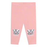 Pink Dress & Leggings Set