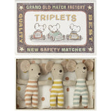 Baby Mouse Triplets in Box