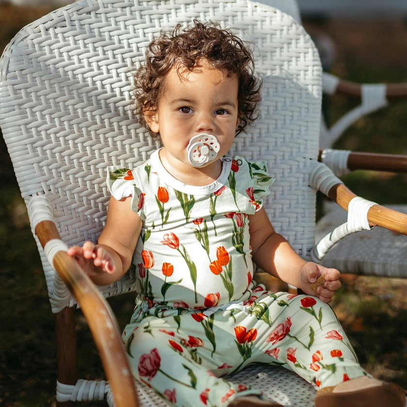 Tulip Luxe Stretch Ruffle One Piece