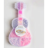 Cowgirl Pink Letter Bead Guitar Shaped Bead Kit with Western Charms