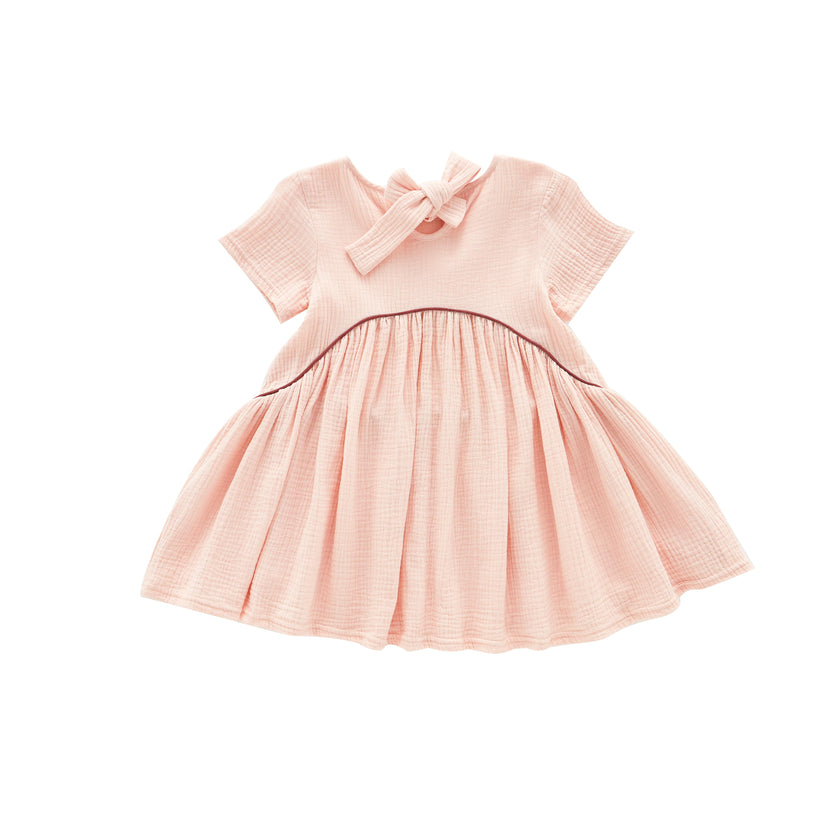 Hi-Low Drop Waist Dress