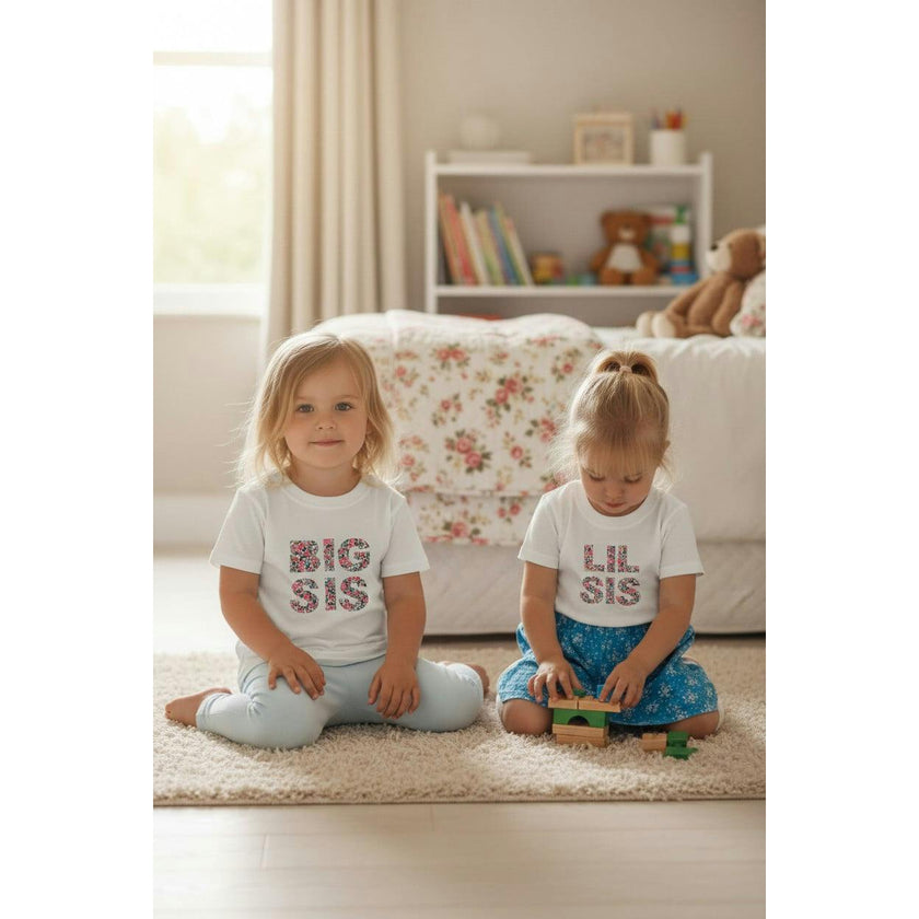 Liberty of London Children's Lil Sis T-Shirt, White