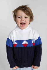 Sweater With Sailboats