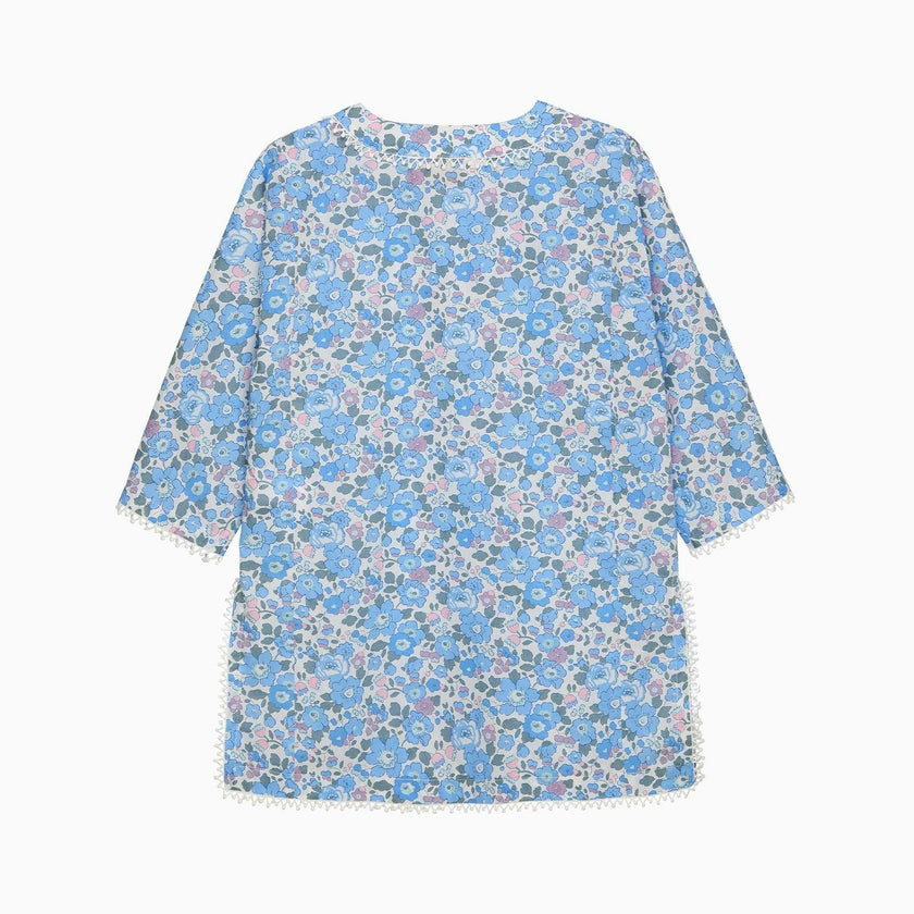 Betsy Bobble Trim Kaftan