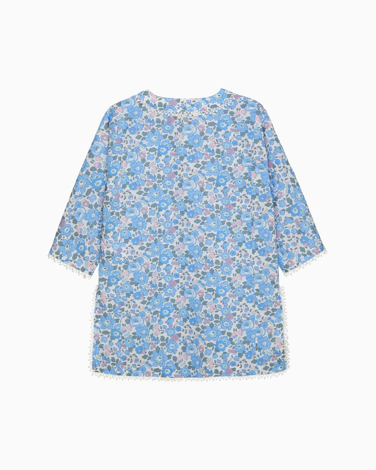 Betsy Bobble Trim Kaftan