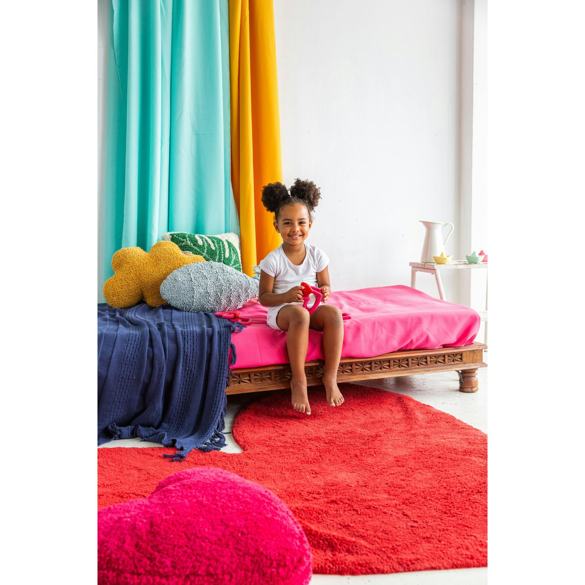 Agatha Puffy Washable Rug