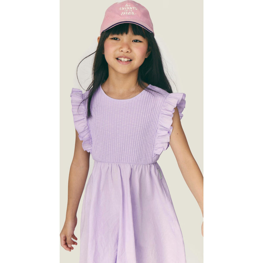 Mipounet SS26 Zoe Flammé, E Dress Lilac
