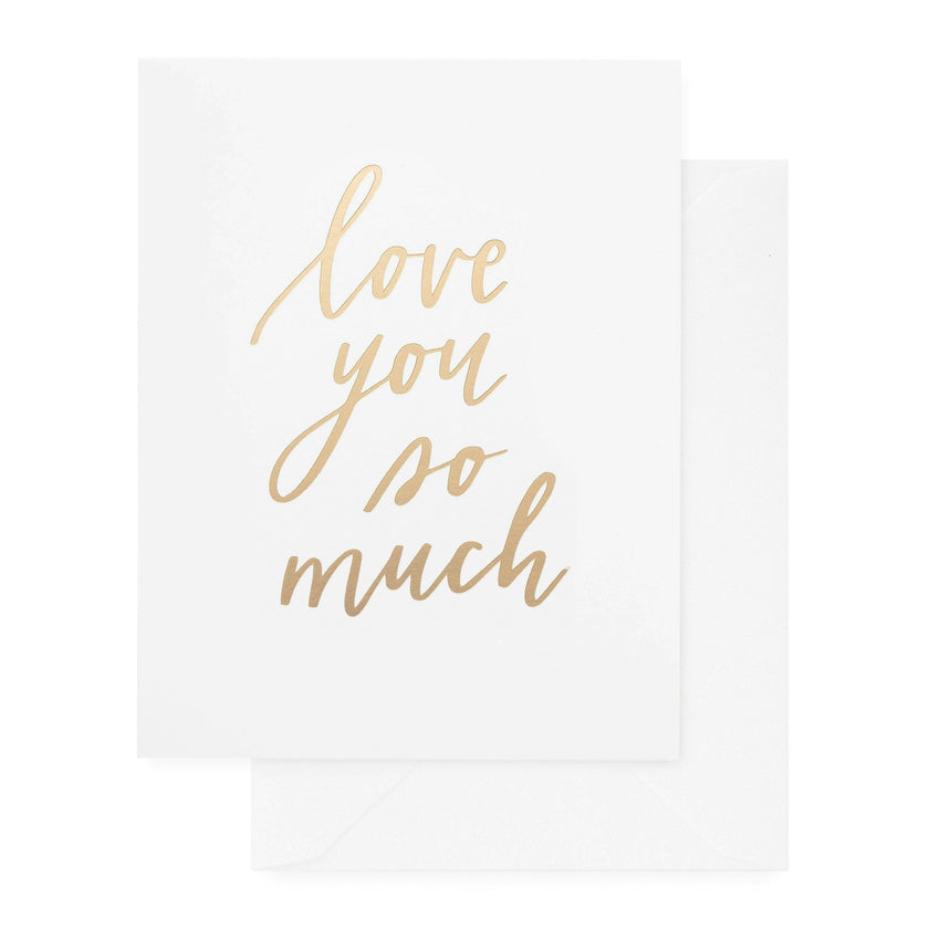 Love You So Much Card