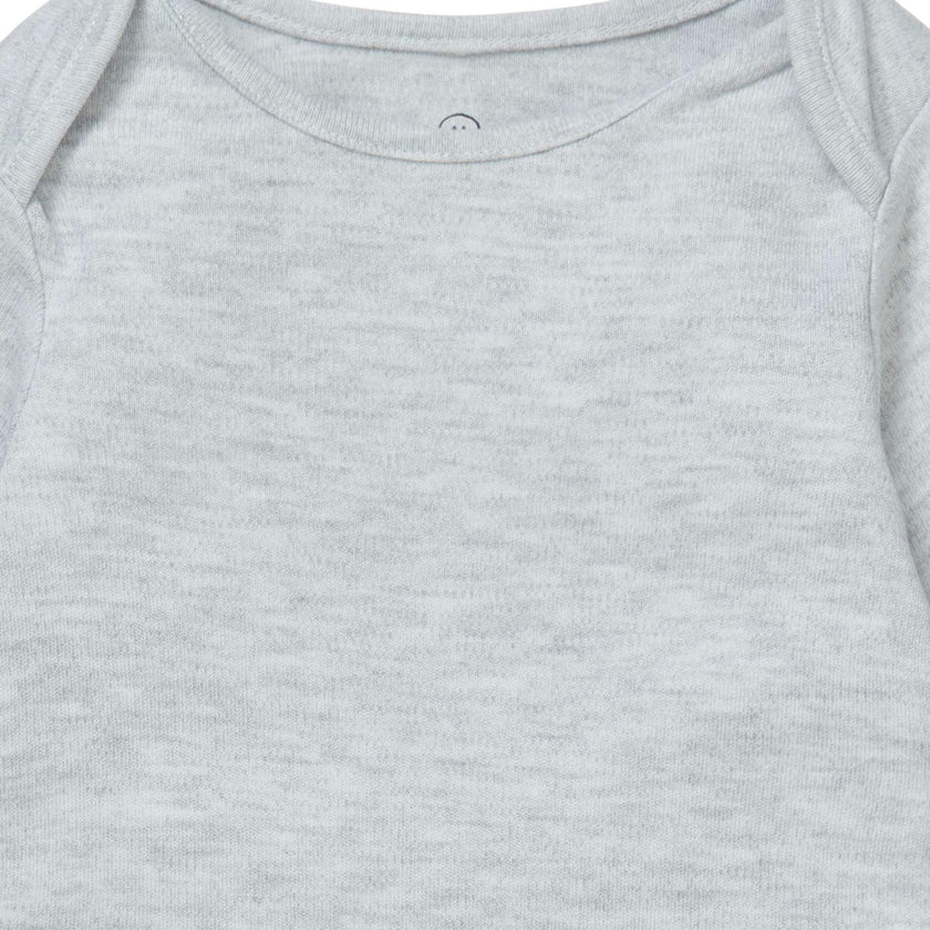 Long Sleeve Bodysuit - Grey
