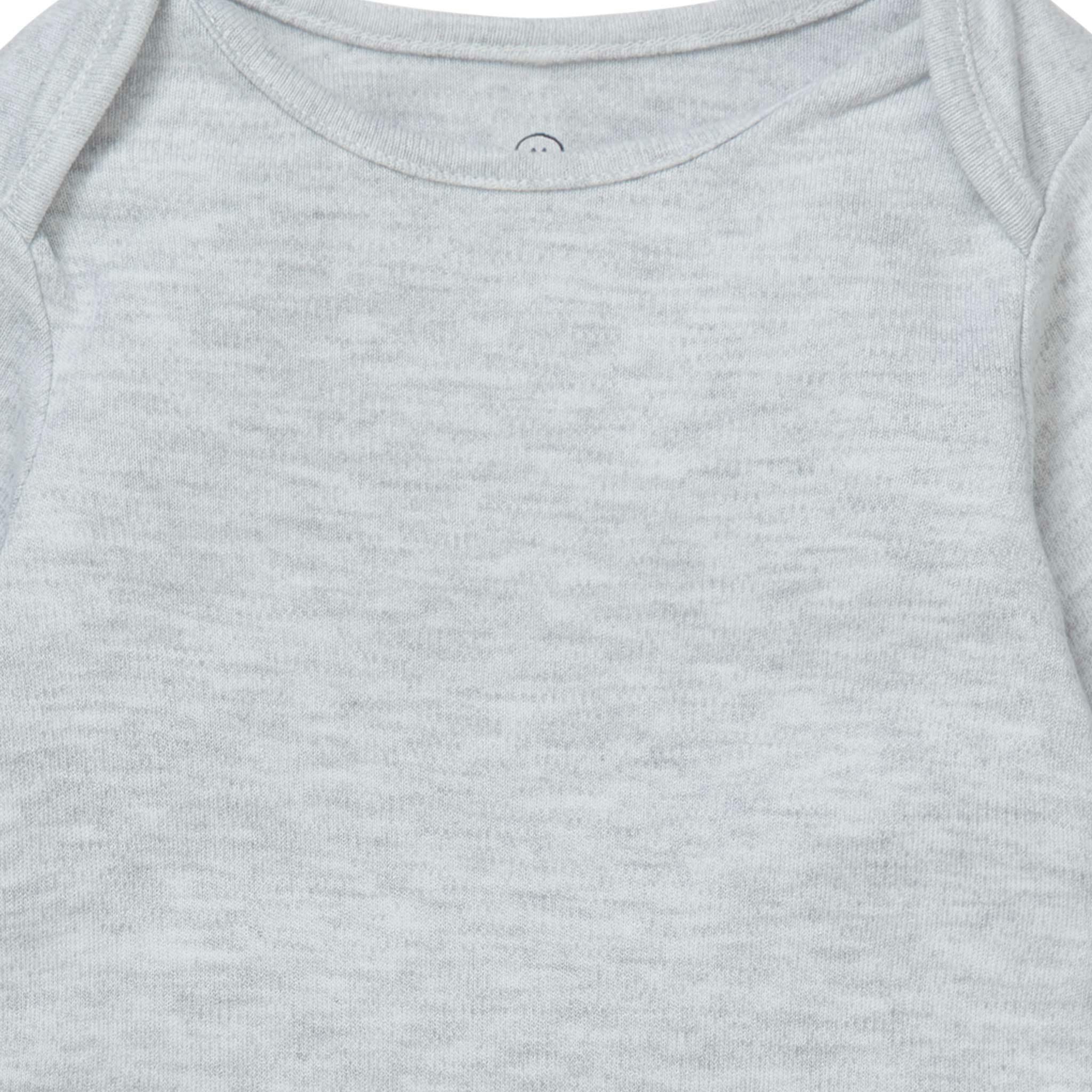 Long Sleeve Bodysuit - Grey