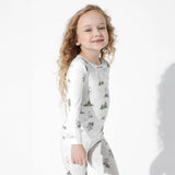 Winter Forest Animals Bamboo Kids Pajamas