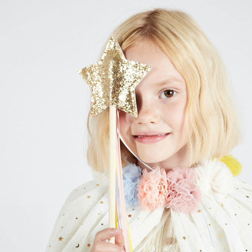 Pompom Collar Cape