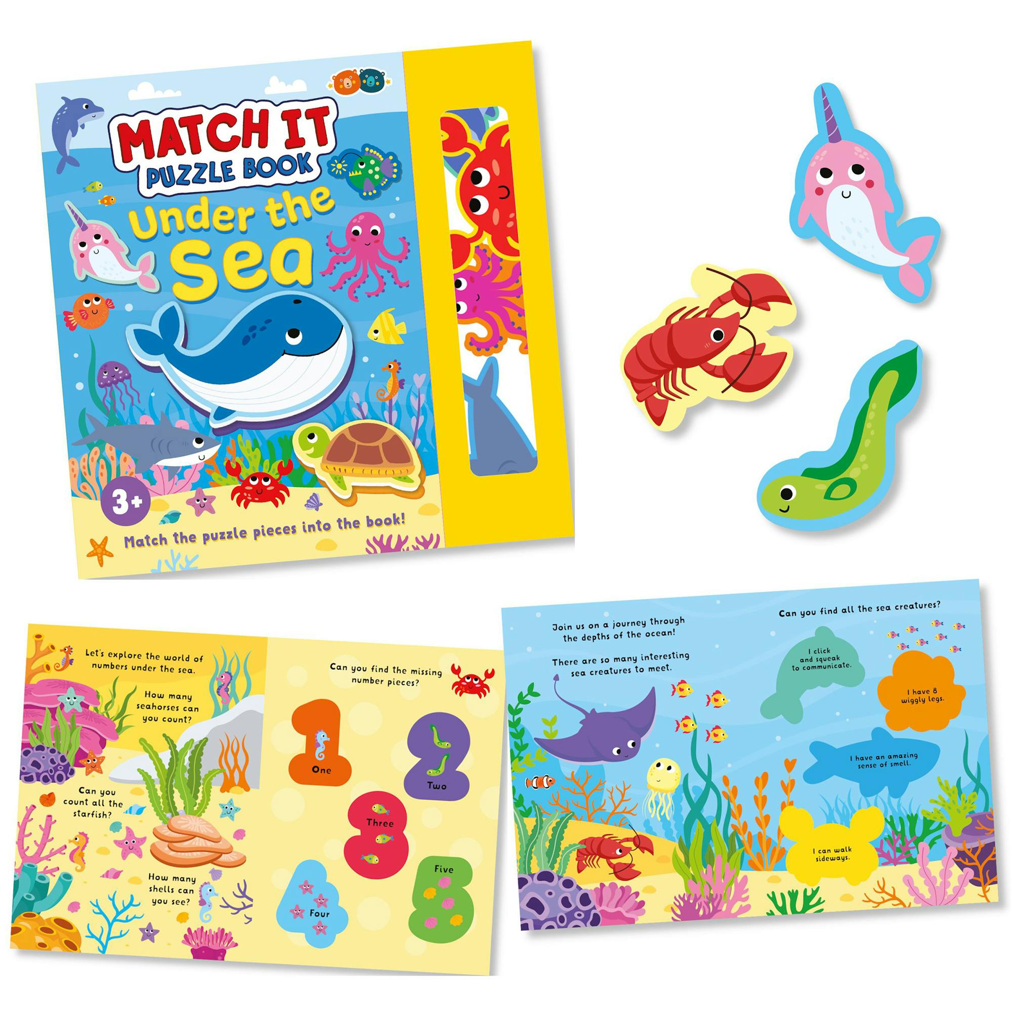 Match It Puzzle Book: Under the Sea
