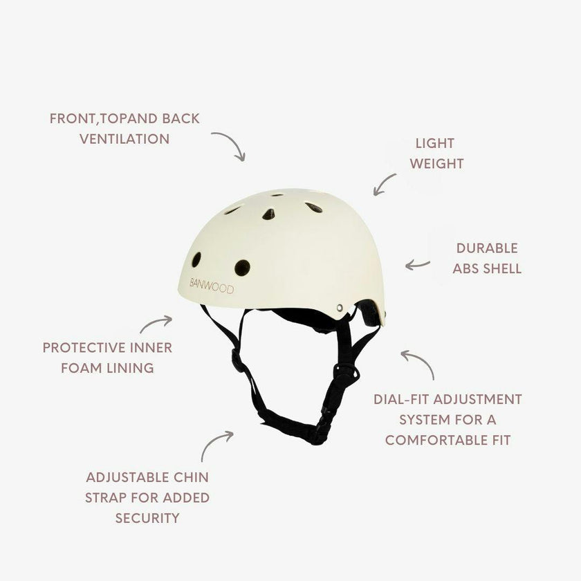 BANWOOD HELMET - CREAM (50-54 cm)