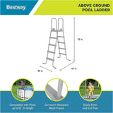Flowclear: Pool Ladder - 52" Replace w/ 821808043330