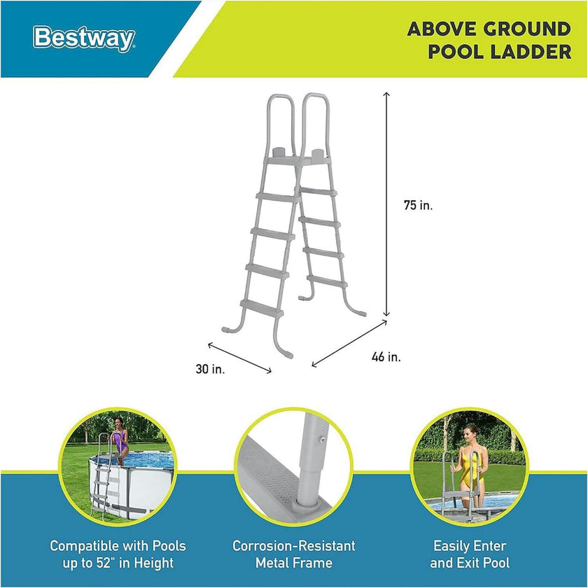 Flowclear: Pool Ladder - 52" Replace w/ 821808043330
