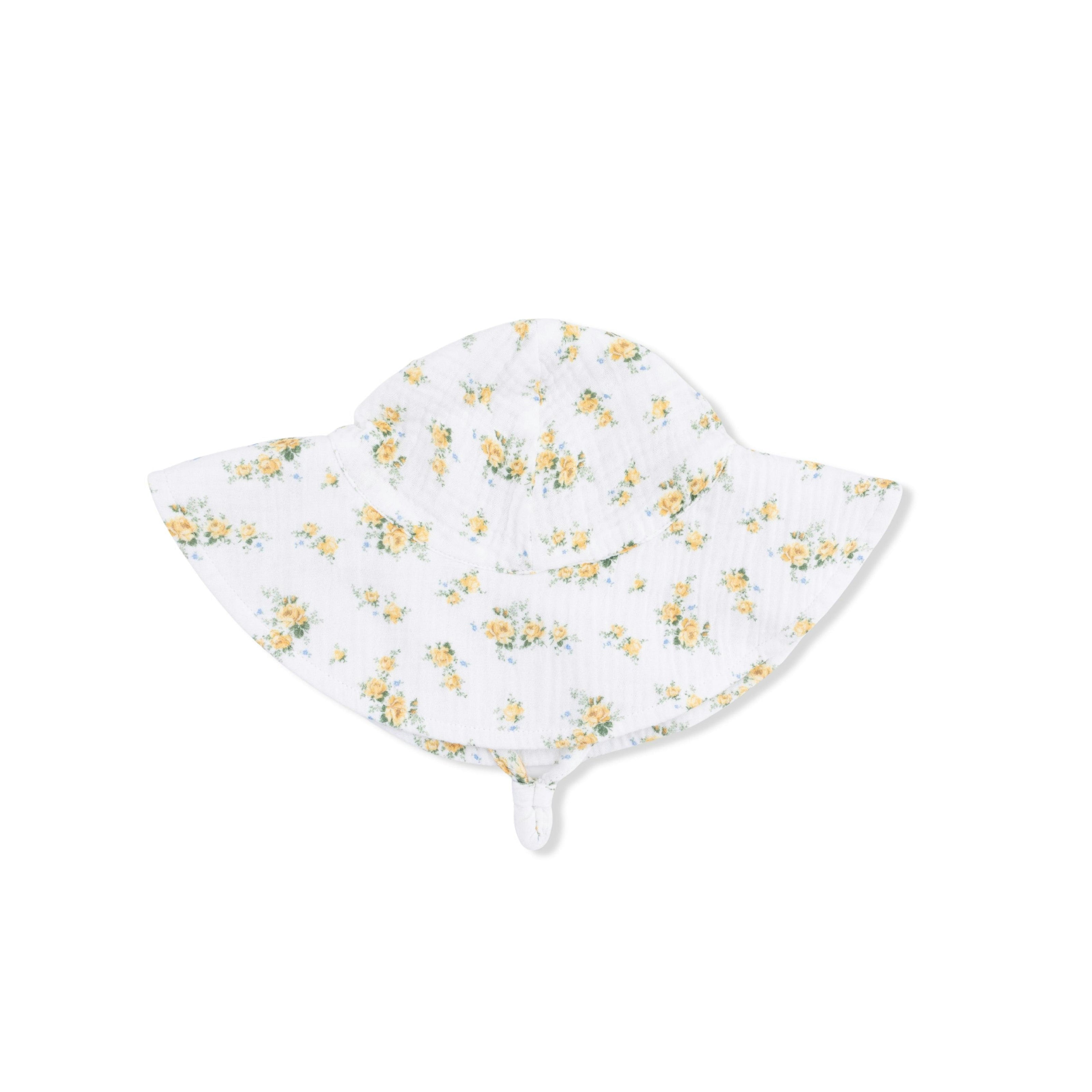 Sunshine Roses - Wide Brim Sun Hat