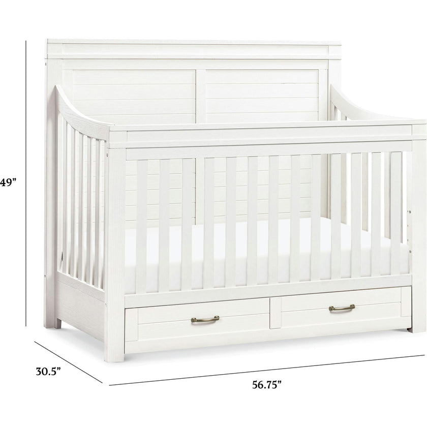Wesley Farmhouse Storage Crib