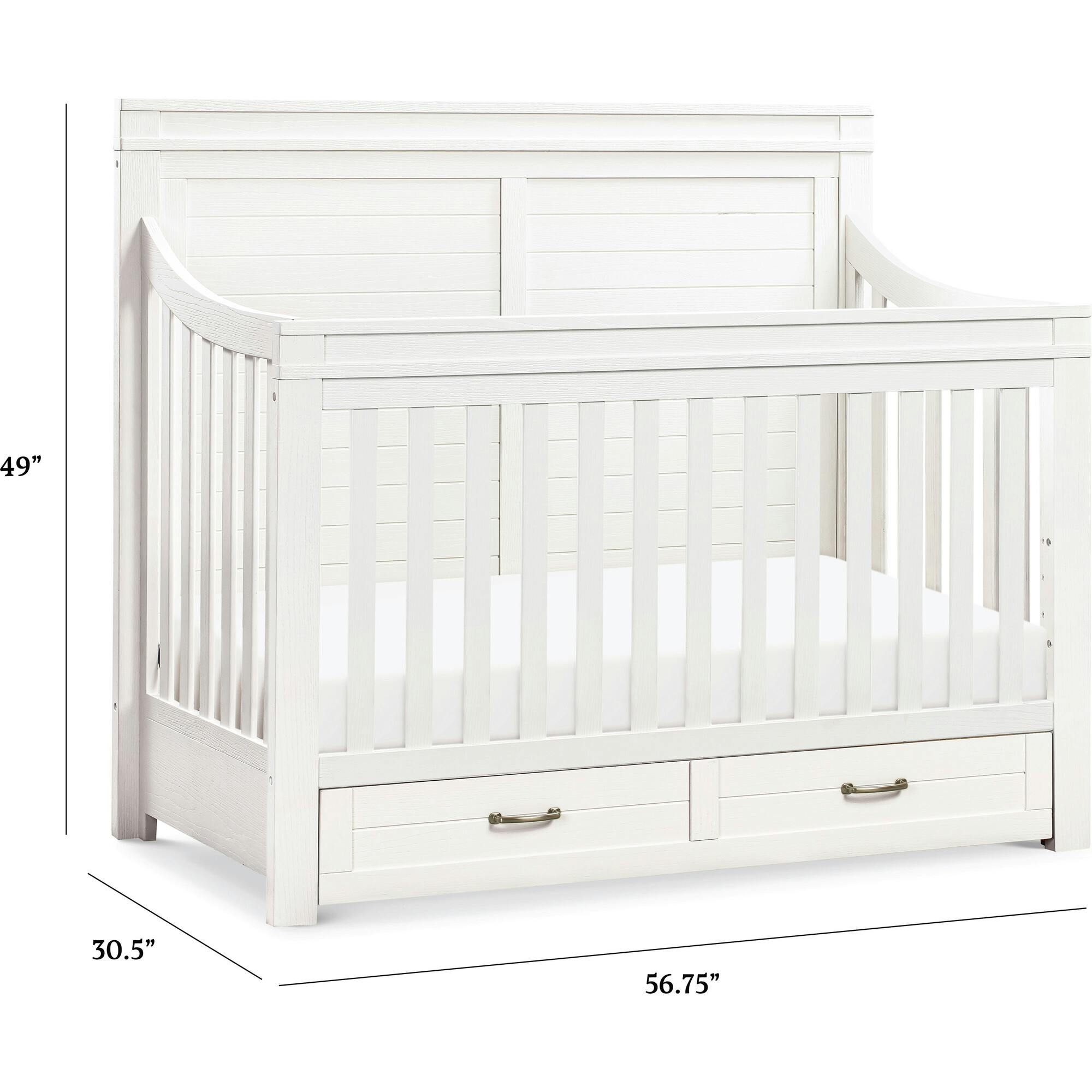 Wesley Farmhouse Storage Crib