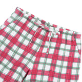 Holiday Plaid - Adult Long Sleeve Coat Style and Pant with Pockets