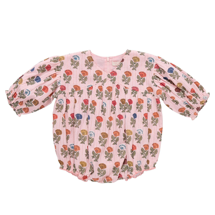 Baby Girls Wynne Bubble - Multi Flower Drop
