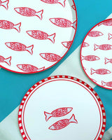 Go Fish Hors d'Oeuvres Plate Set - Punch