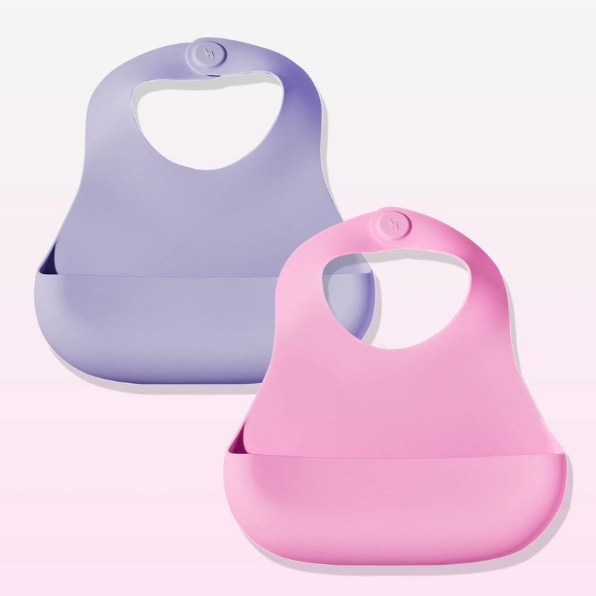 Magnetic Silicone Bib 2-Pack