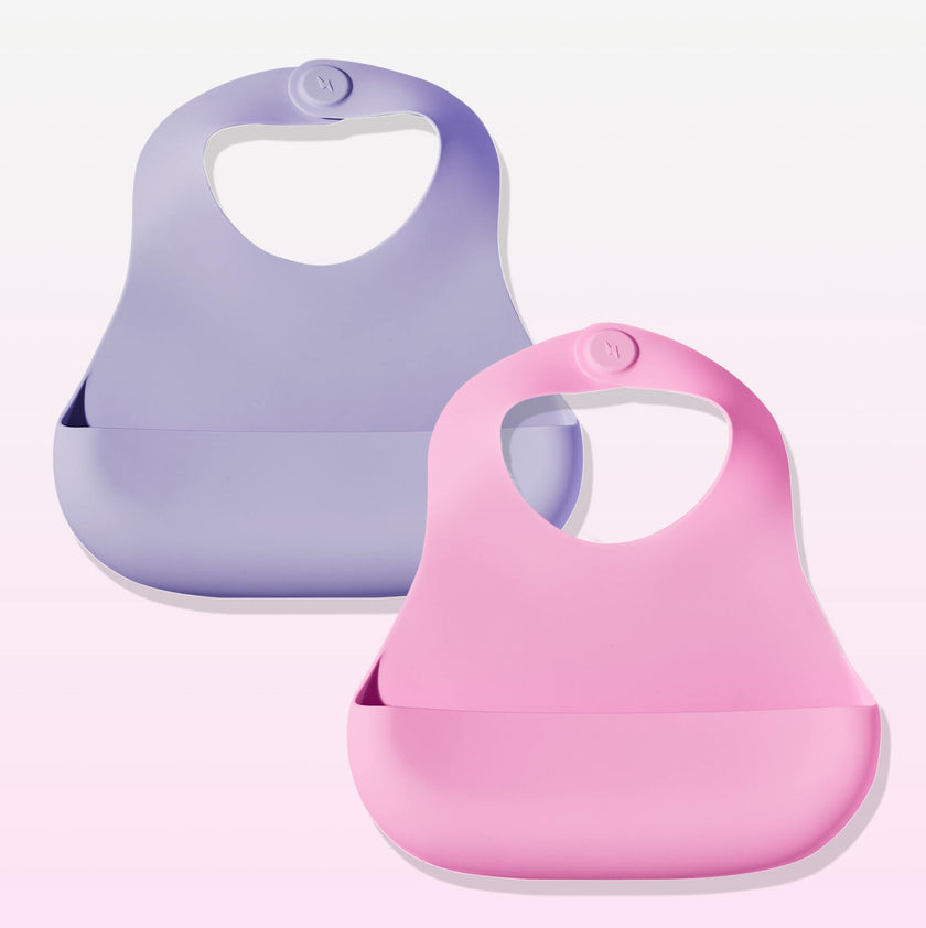 Magnetic Silicone Bib 2-Pack