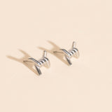 Barbed Wire Stud Earrings