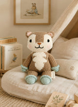 Finley the Fox - Tuckling Organic Hand-knit Doll